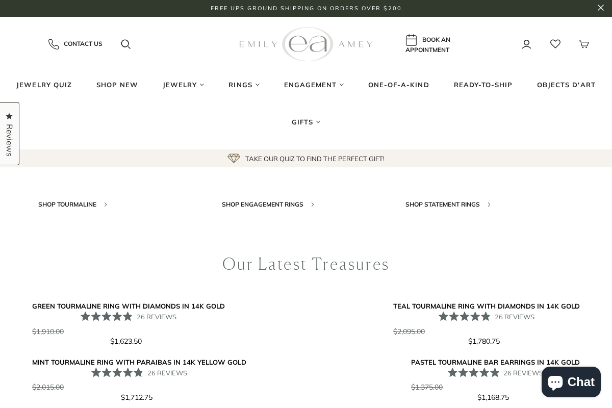 Emily Amey homepage screenshot