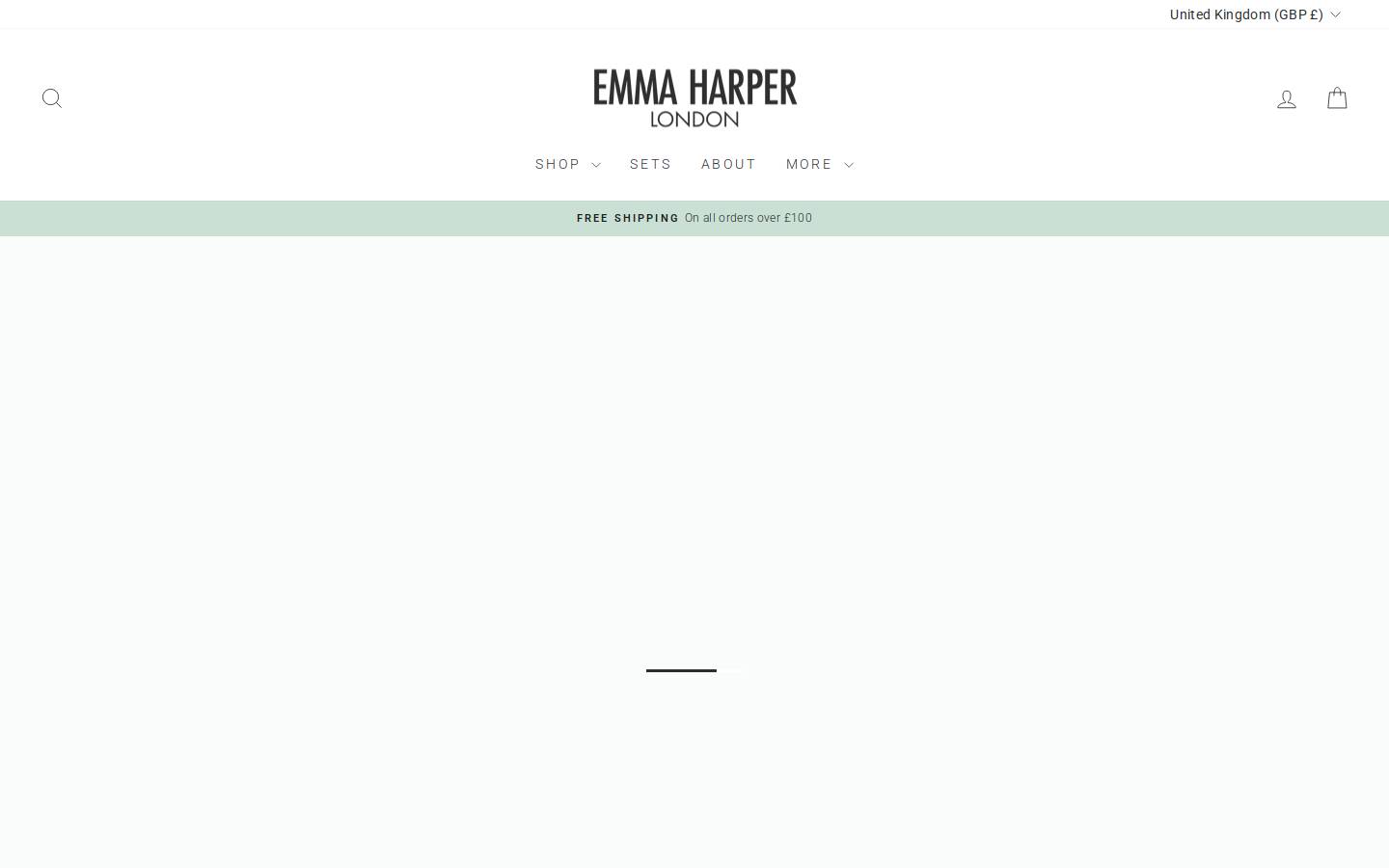 Emma Harper homepage screenshot