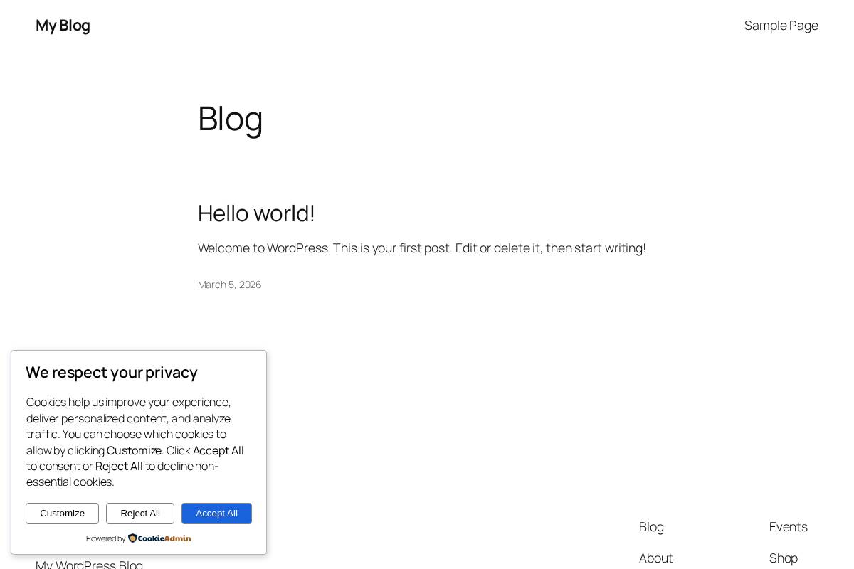 emmazona.com homepage screenshot