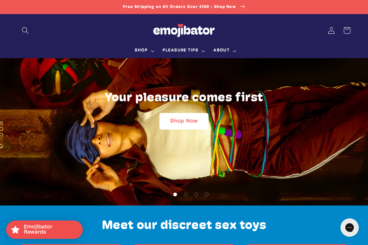 Emojibator homepage screenshot
