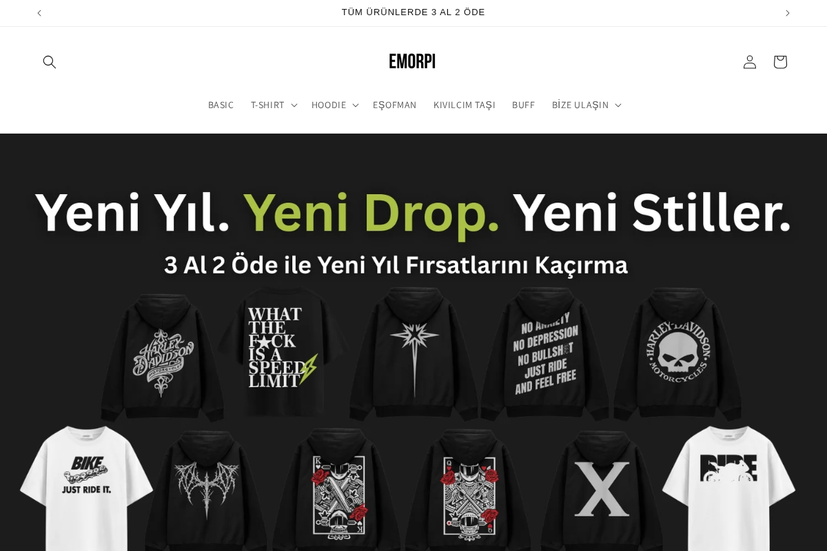 EMORPİ homepage screenshot