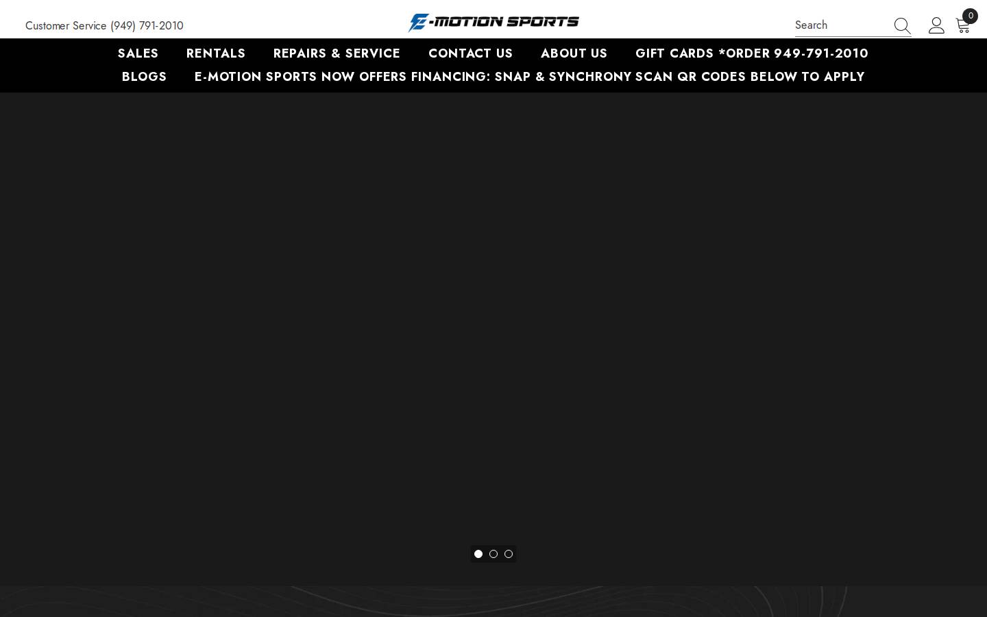 emotionsportsnb.com homepage screenshot