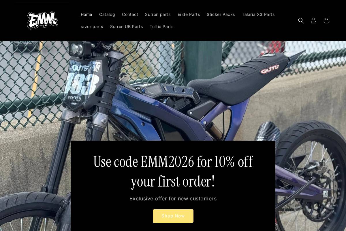 emotomotion.com homepage screenshot