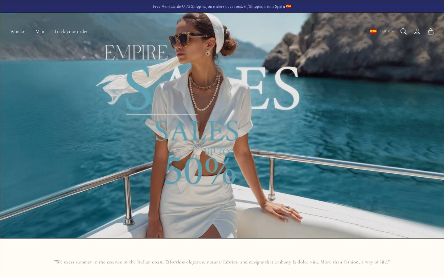 Empire89 homepage screenshot