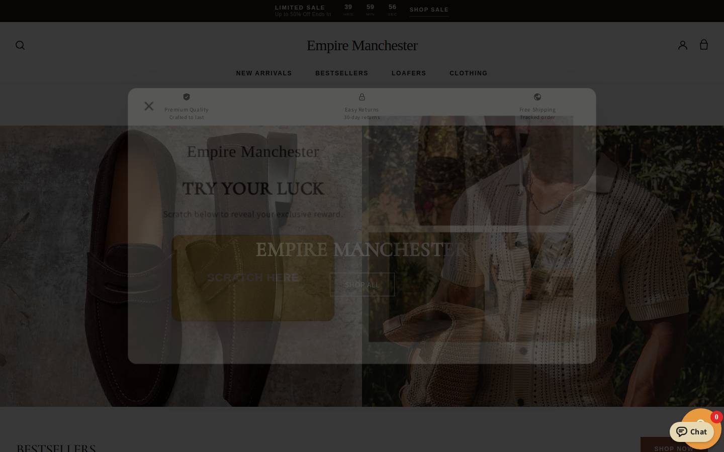empiremanchester.com homepage screenshot