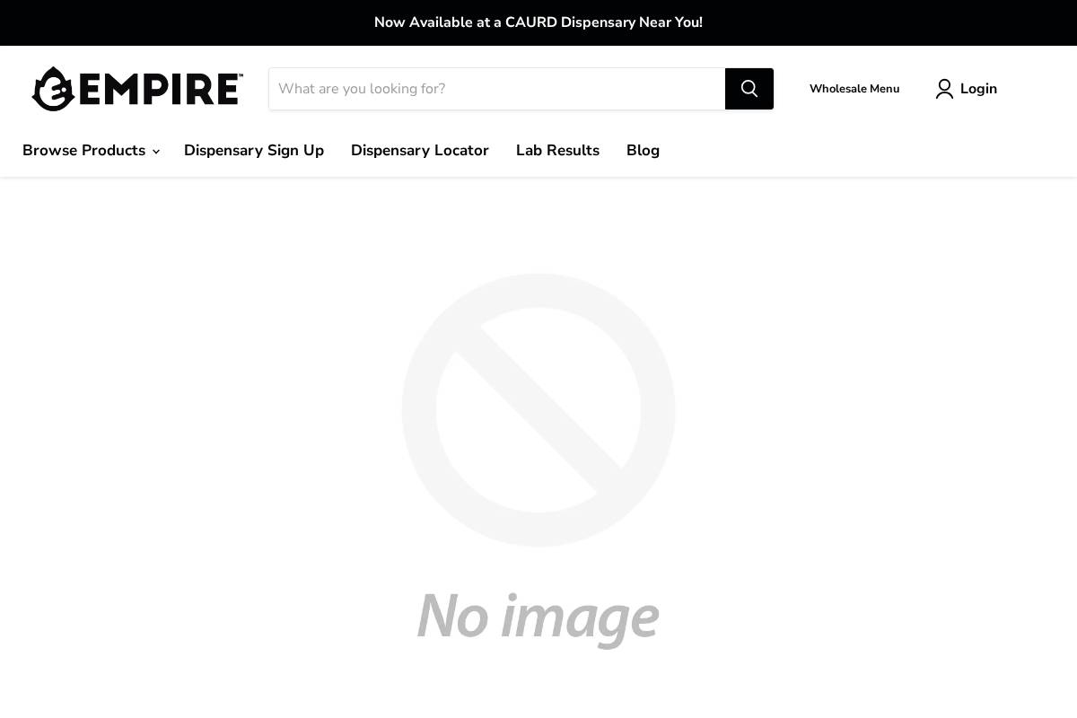 empirenycannabis.com homepage screenshot