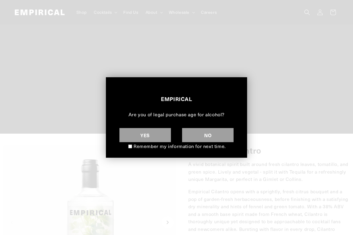 empirical.co homepage screenshot