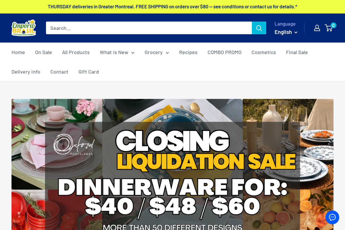 emporiobrasil.ca homepage screenshot