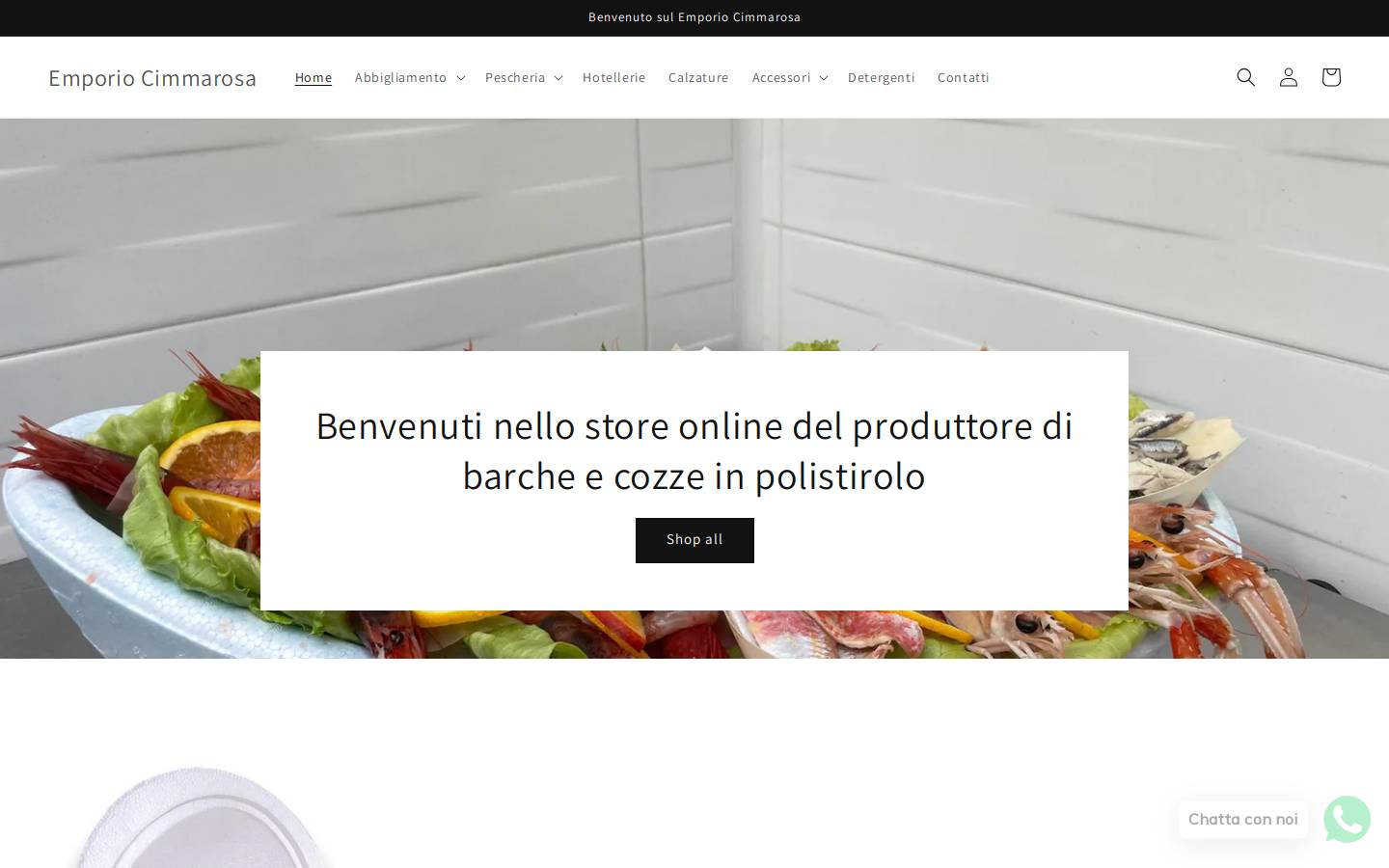 emporiocimmarosa.it homepage screenshot