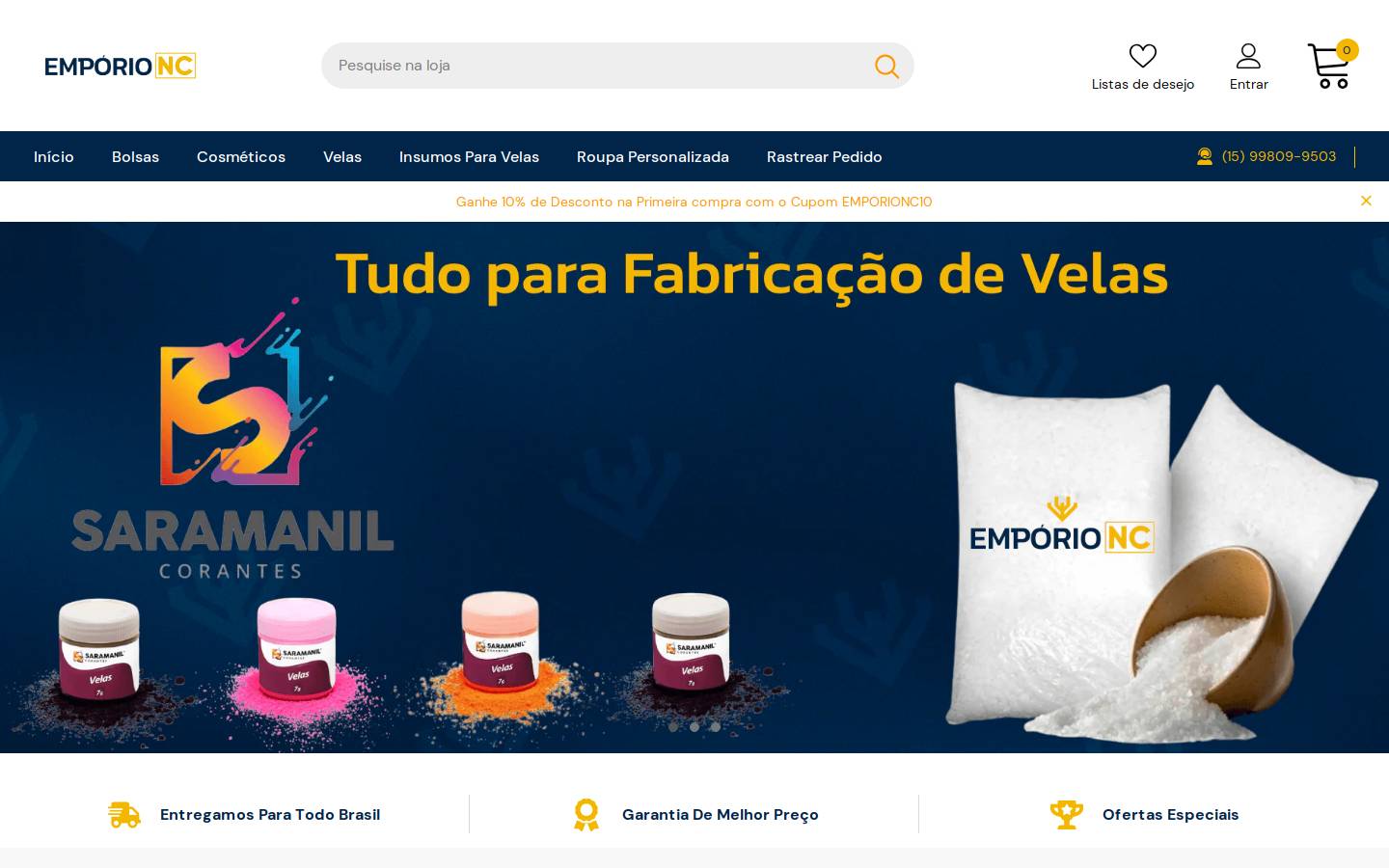 emporionc.com.br homepage screenshot