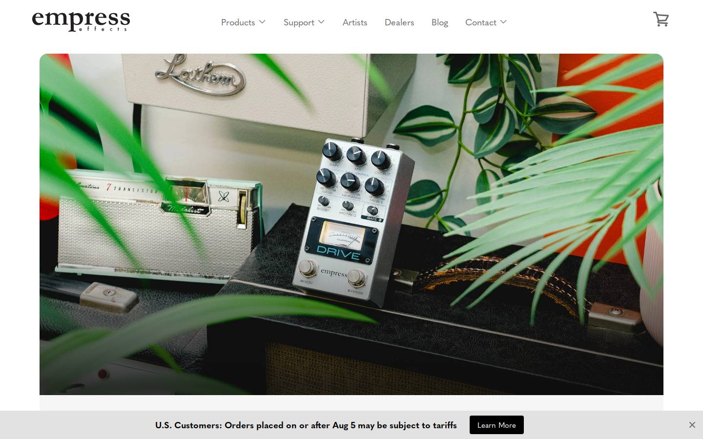 empresseffects.com homepage screenshot