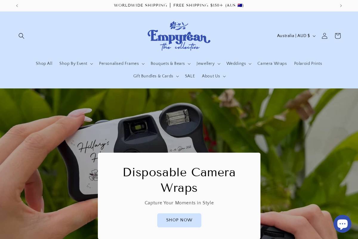 empyreanthecollective.com homepage screenshot