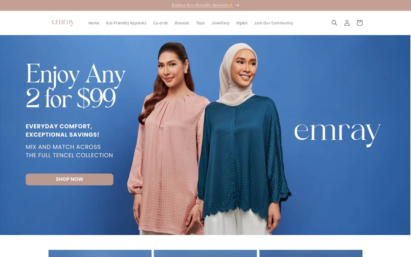 emrayonline.com homepage screenshot