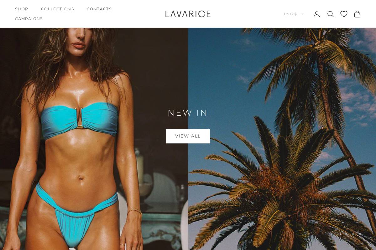 en.lavarice.com homepage screenshot