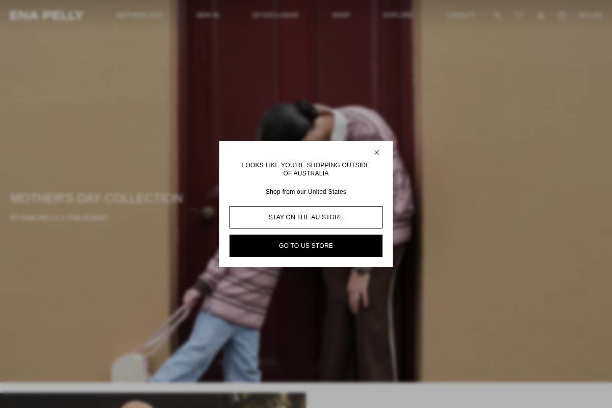 enapelly.com.au homepage screenshot