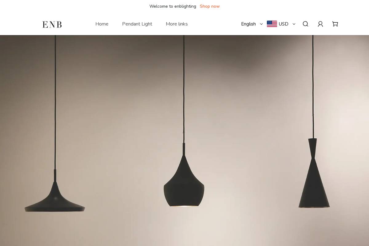 enblighting.com homepage screenshot