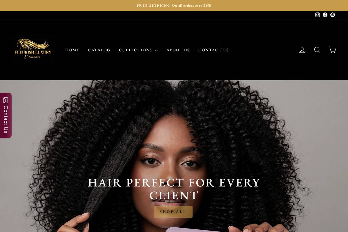 endlesscreationssalon.store homepage screenshot