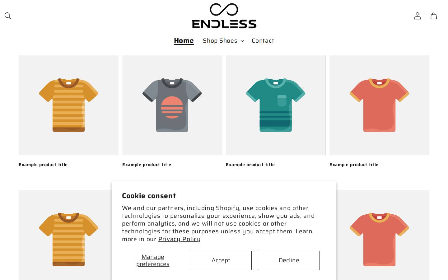 endlesswm.com homepage screenshot