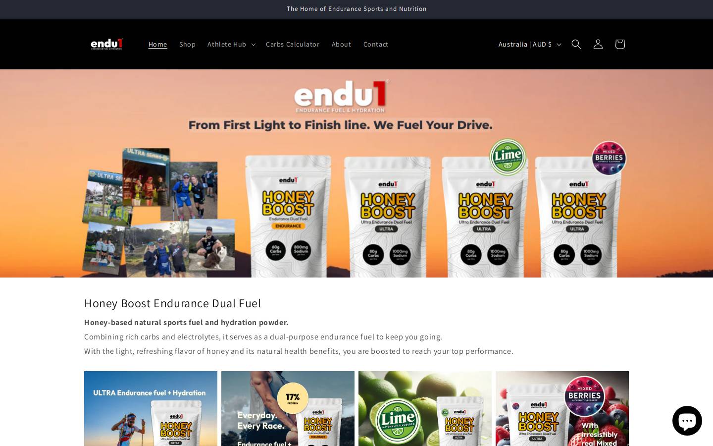 endu1.com homepage screenshot