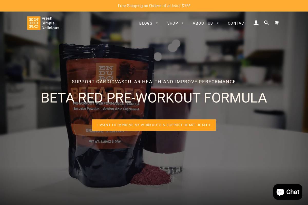 endurobites.com homepage screenshot