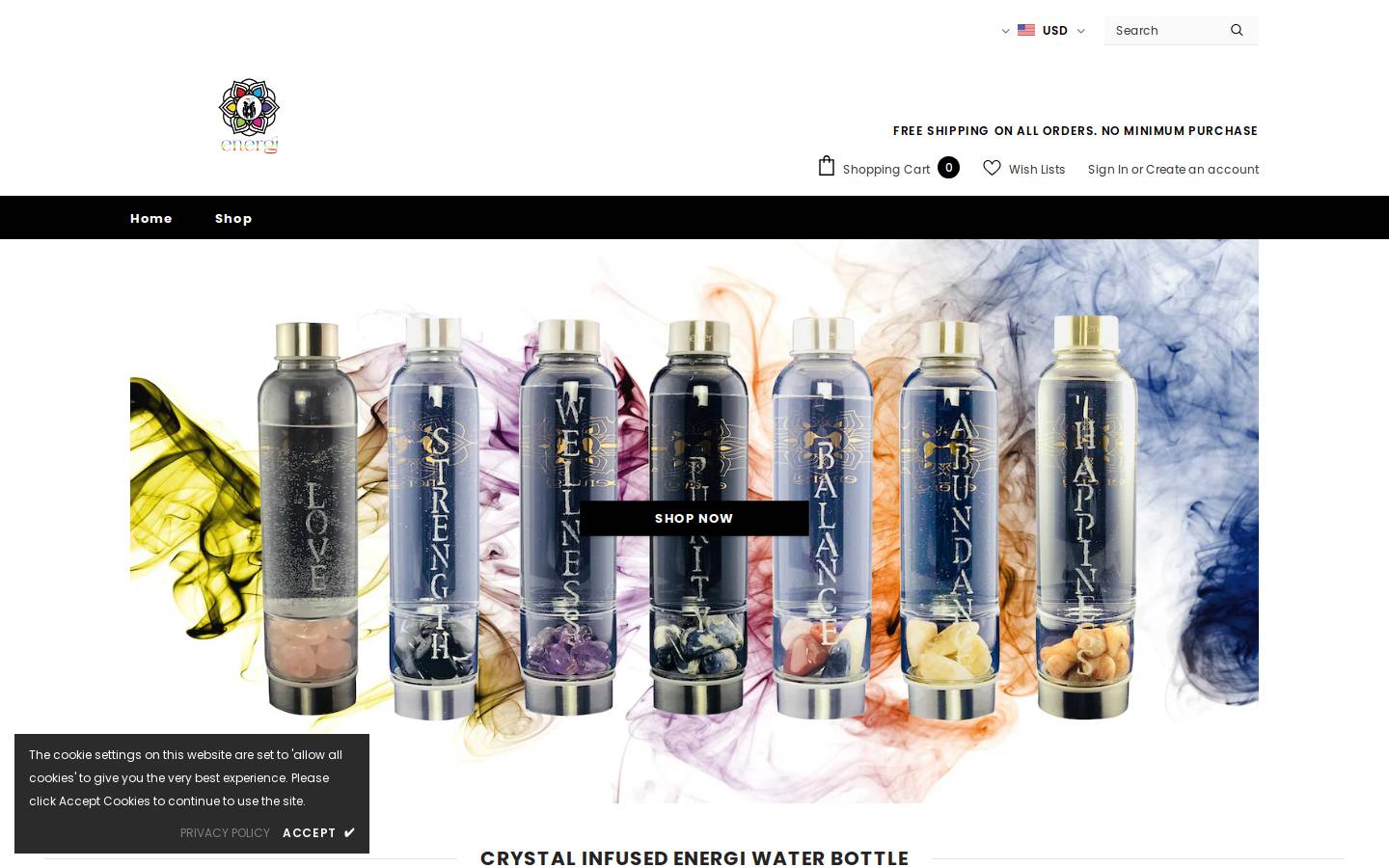energi.love homepage screenshot