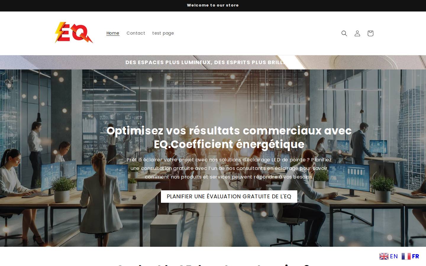energiequebec.ca homepage screenshot