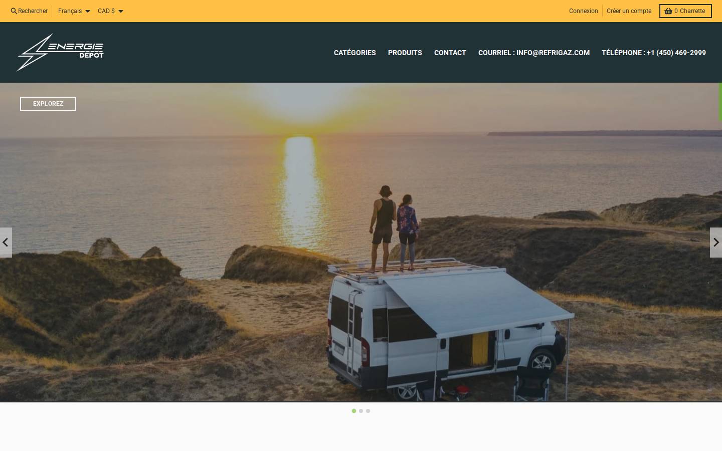 energydepot.ca homepage screenshot