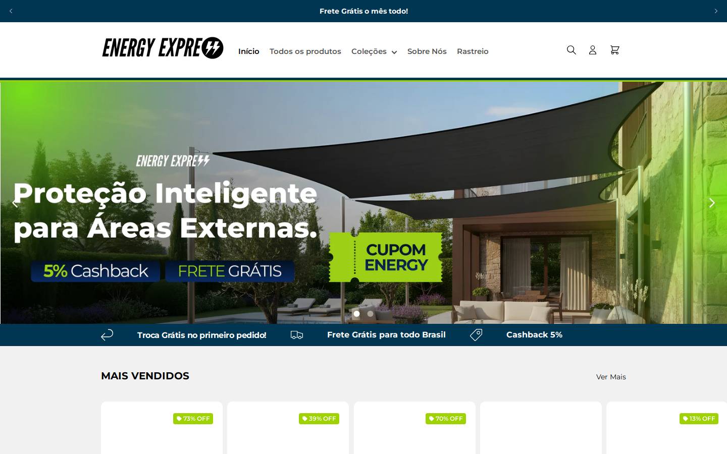 energyexpress.com.br homepage screenshot