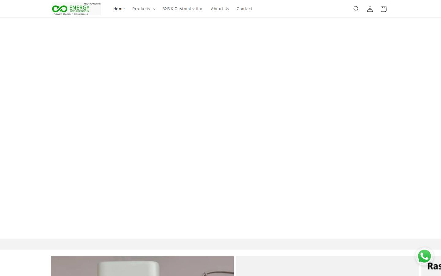 energyintelligence.in homepage screenshot