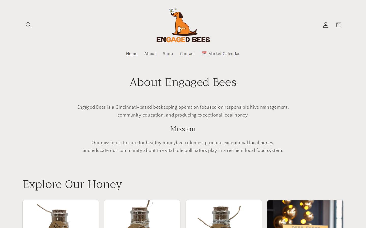 engagedbees.com homepage screenshot