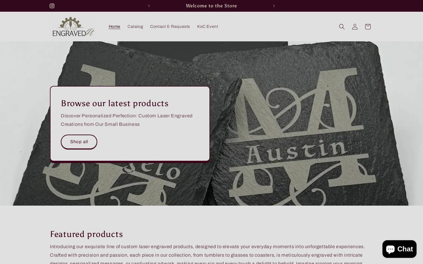 engravedit.com homepage screenshot