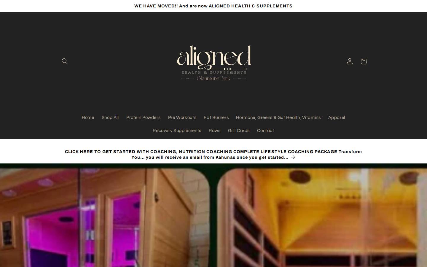 enhancednutritionblaxland.com homepage screenshot