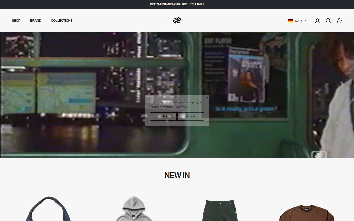 ENJJOIN homepage screenshot