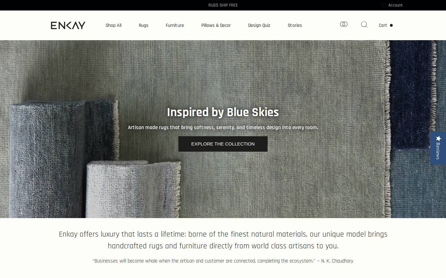 enkay.com homepage screenshot
