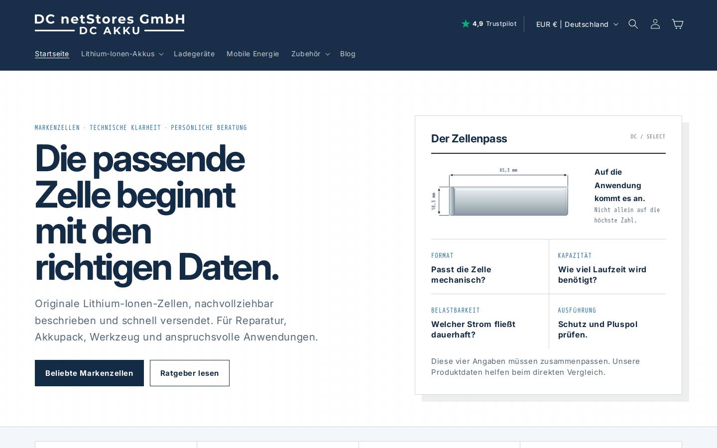 enkvisten.de homepage screenshot