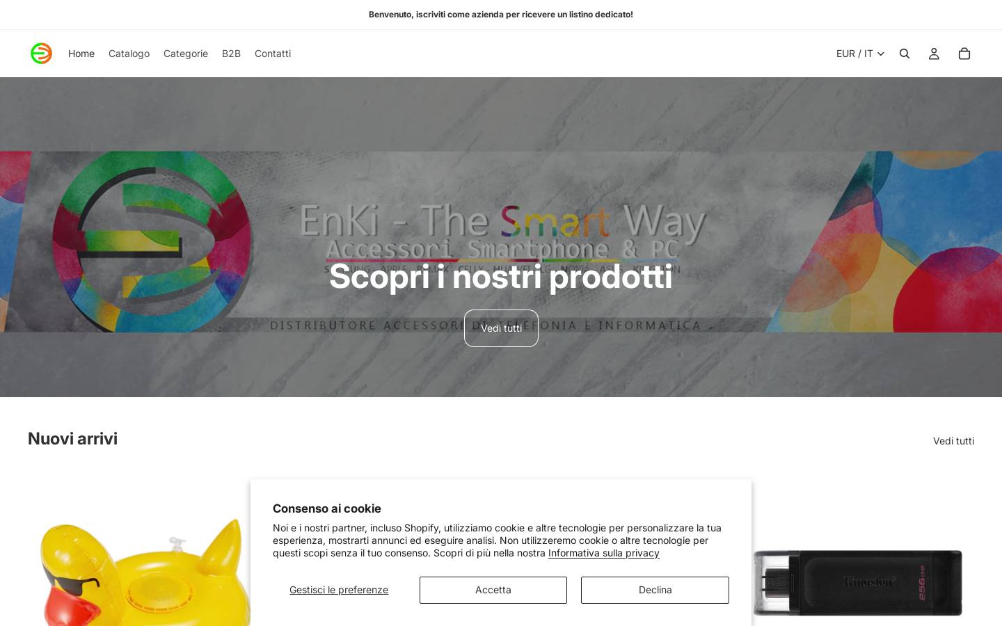 Enky Invest – Investing in Sustainable Furniture homepage screenshot