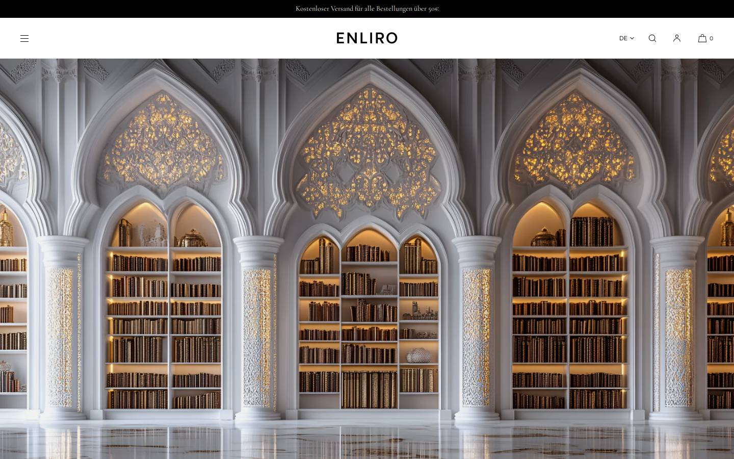 enliro.de homepage screenshot
