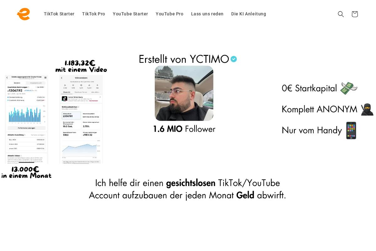 Enricha homepage screenshot
