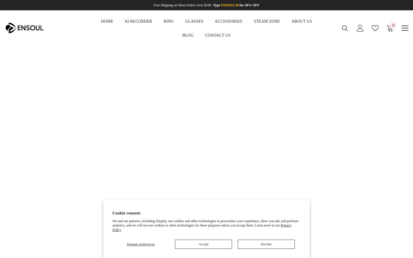 ensoulai.com homepage screenshot