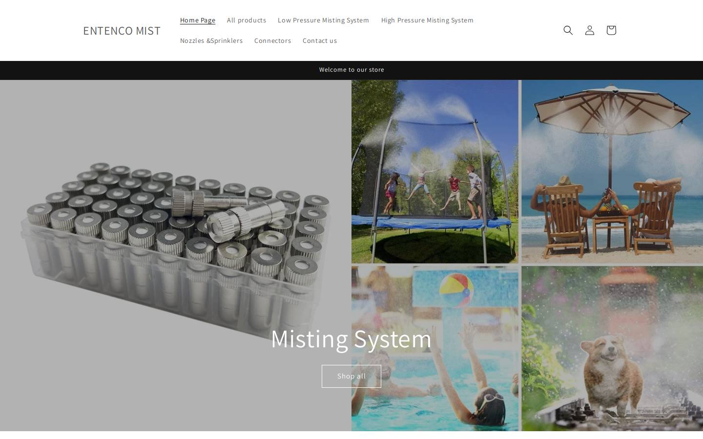 entencomist.com homepage screenshot
