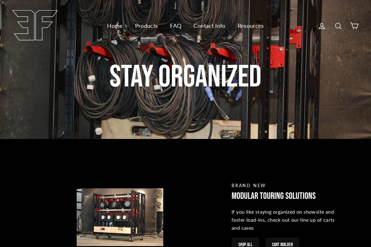 entfab.com homepage screenshot