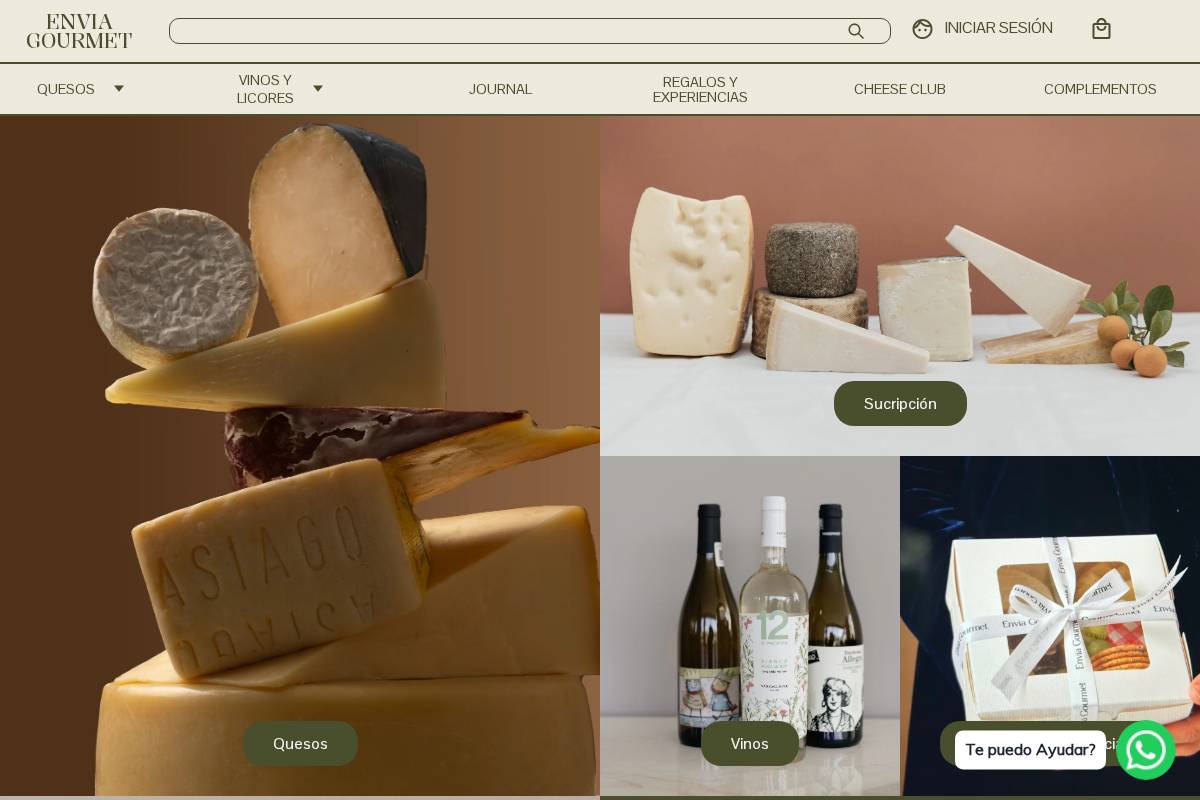 enviagourmet.com homepage screenshot