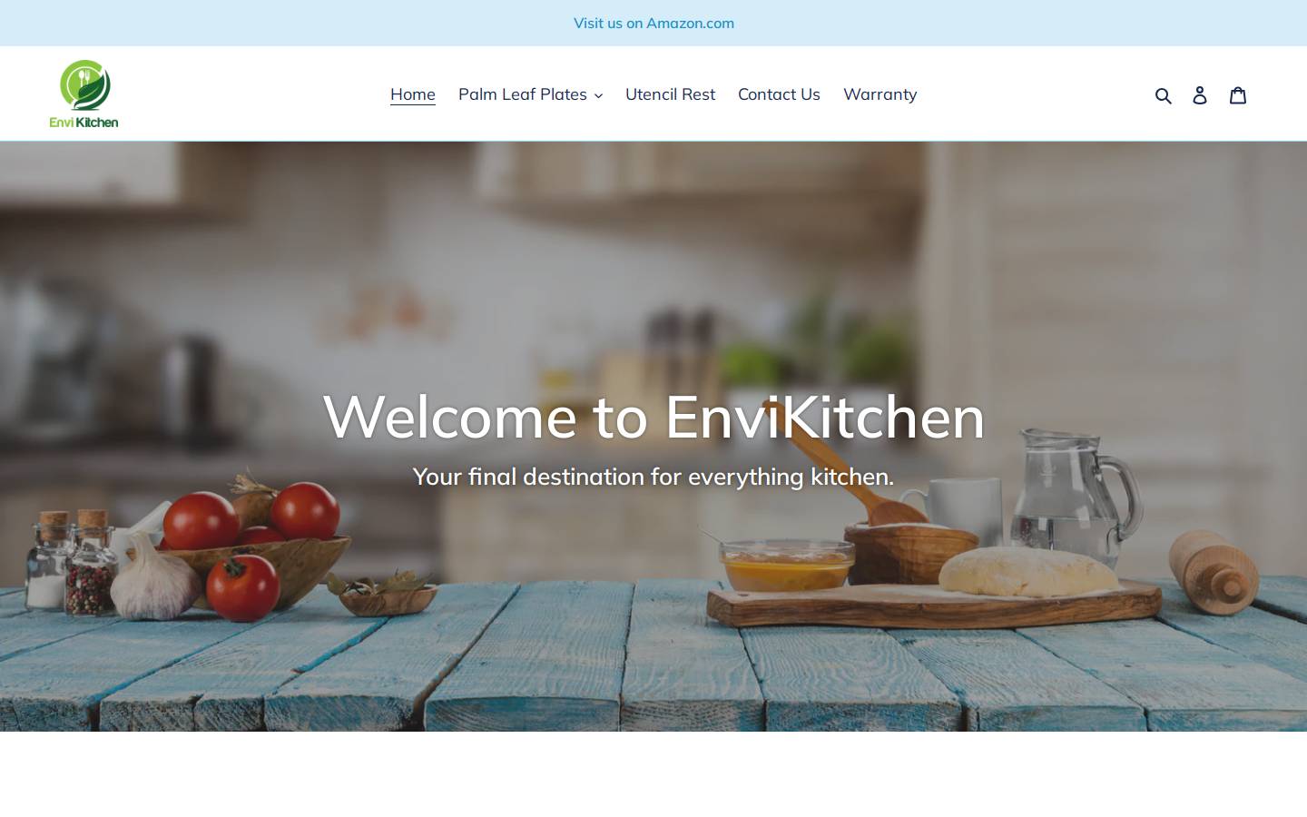 envikitchen.com homepage screenshot