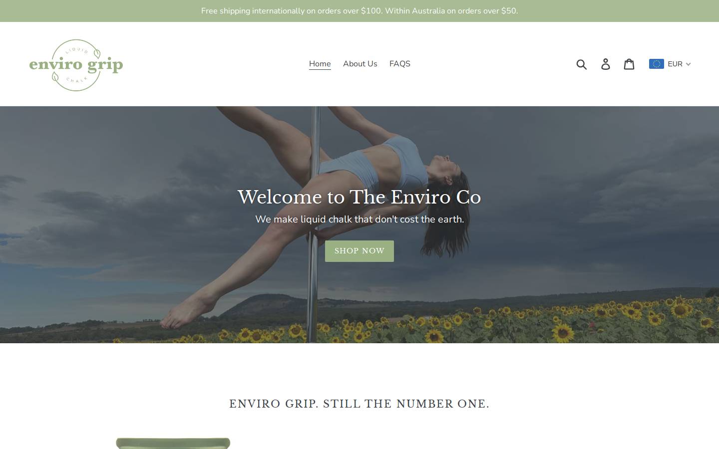 envirogrip.com.au homepage screenshot