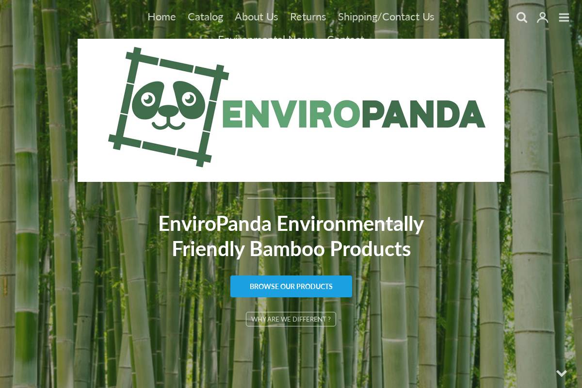 enviropanda.com homepage screenshot