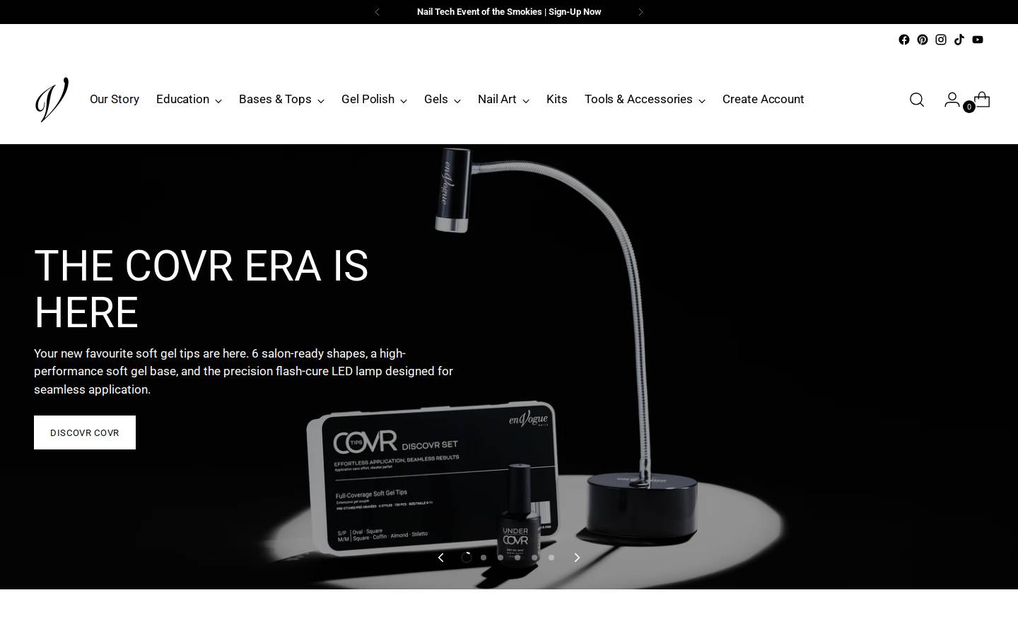 envogueusa.com homepage screenshot