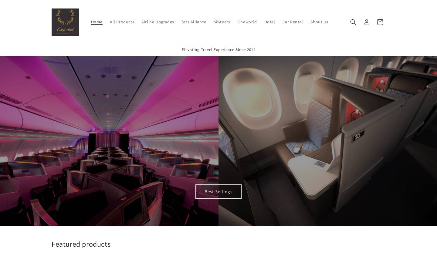 envytraveler.com homepage screenshot