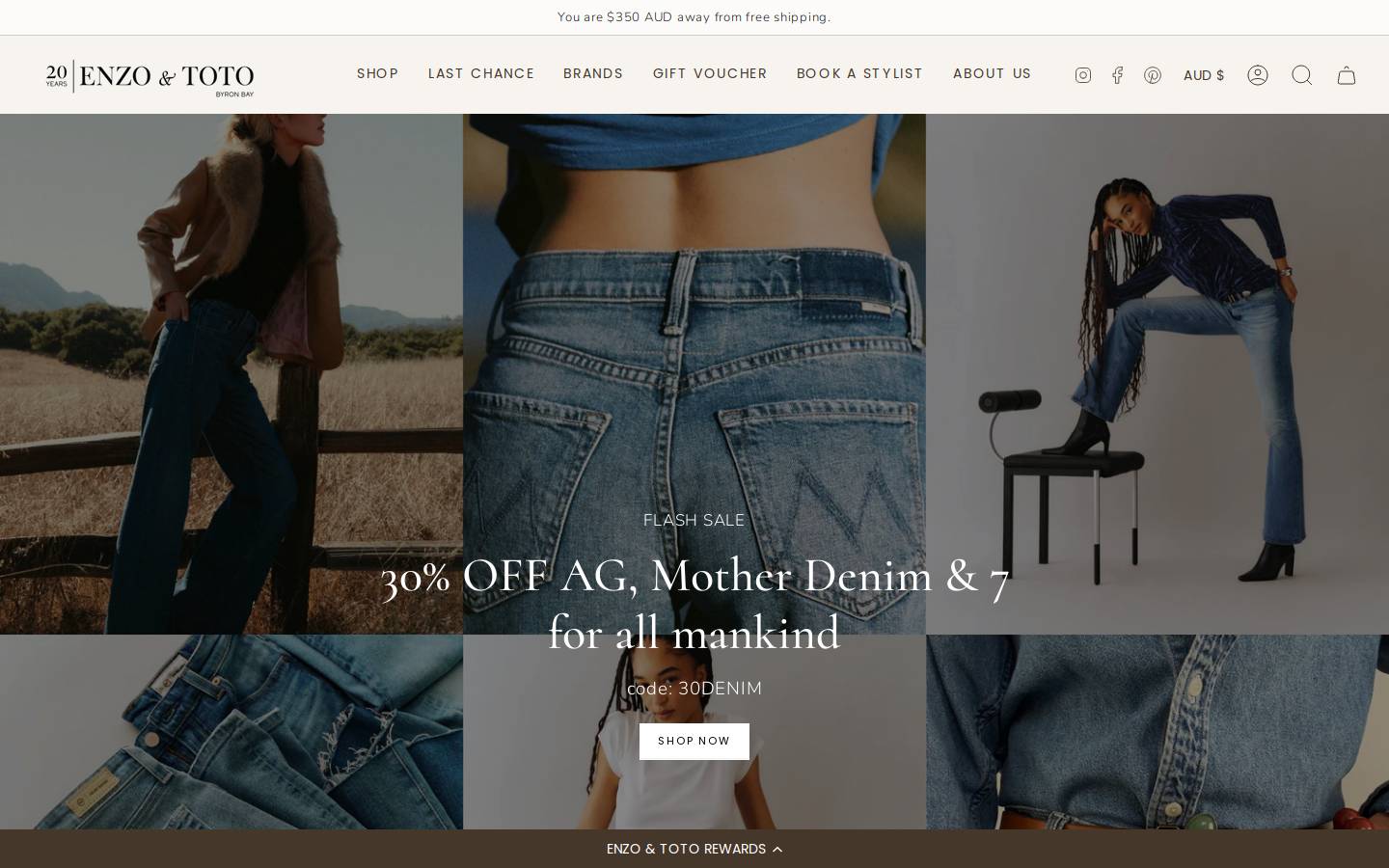 enzoandtoto.com homepage screenshot
