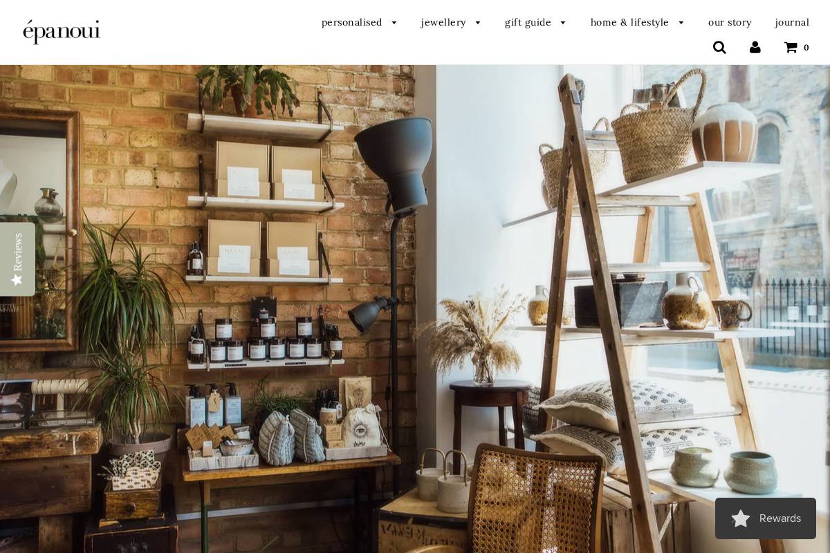 Epanoui homepage screenshot