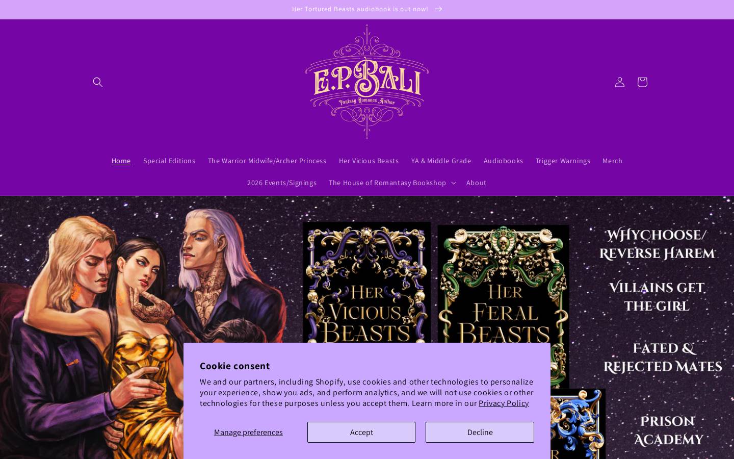 epbali.com homepage screenshot